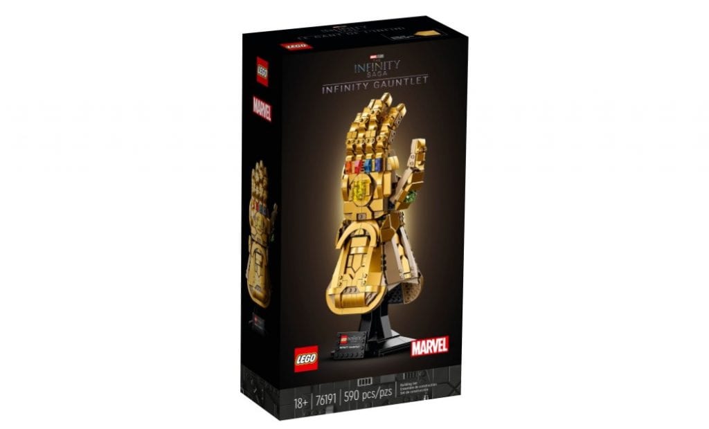 lego infinity gauntlet middle finger